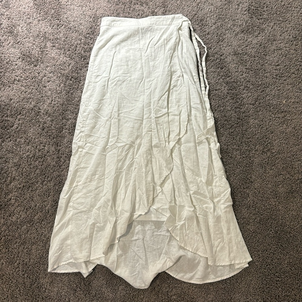 Versona midi linen skirt